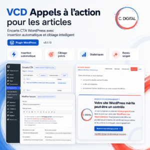 VCD Appels à l'action pour les articles