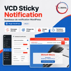 VCD Sticky Notification
