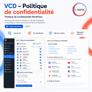 VCD – Politique de confidentialité