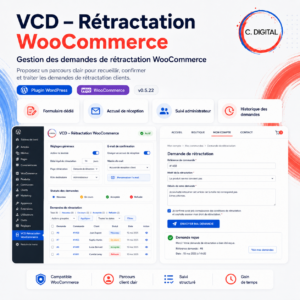 VCD – Rétractation WooCommerce